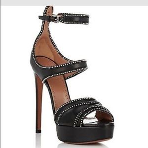 Alaia platform sandals
